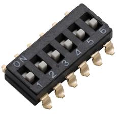 DIP switch SMD 6-pole @ electrokit