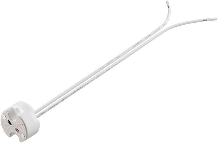Lampsockel GX5.3 / G4 / GY6.35 med kabel @ electrokit (1 av 1)