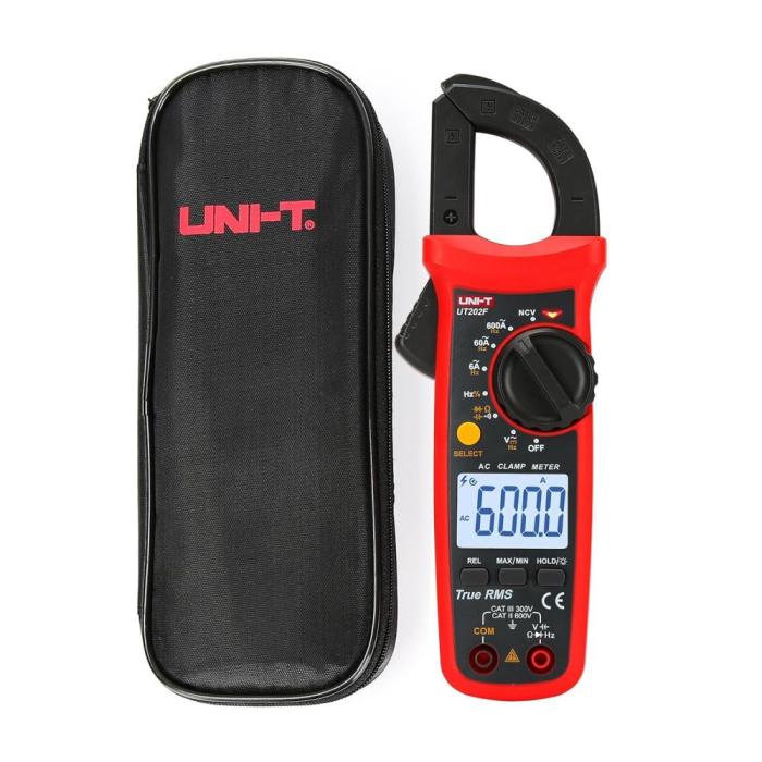 Clamp meter True RMS 600A Uni-T UT202F @ electrokit (2 of 2)