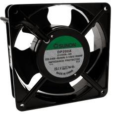 Fläkt 120x120x38mm 230VAC 45dBA 165m³/h @ electrokit
