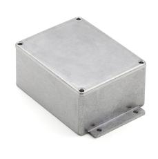 Aluminium enclosure die-cast flange 114x89x55mm IP66 @ electrokit