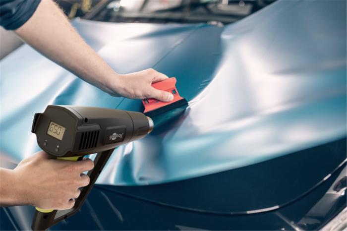 Varmluftpistol 1500W 100-650°C justerbar @ electrokit (6 av 9)