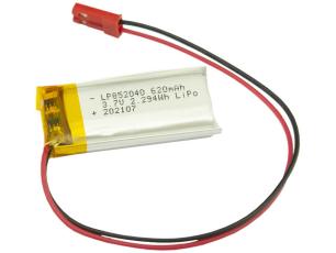Batteri LiPo 3.7V 620mAh @ electrokit