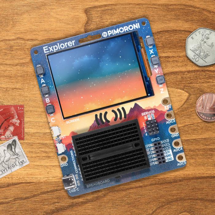 Pimoroni Explorer - Board Only @ electrokit (3 av 4)