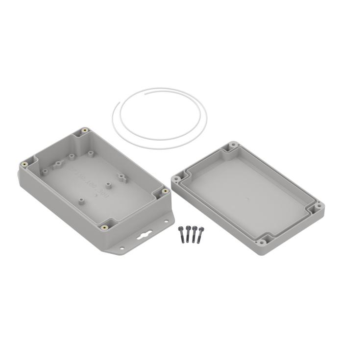Apparatlåda med fläns 150x100x45mm ABS IP65 @ electrokit (3 av 4)