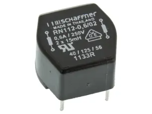 Drossel 2x15mH 2x0.6A RN112-0,6/02 @ electrokit