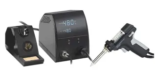 Avl&ouml;dningsstation med vakuumpump 140W @ electrokit