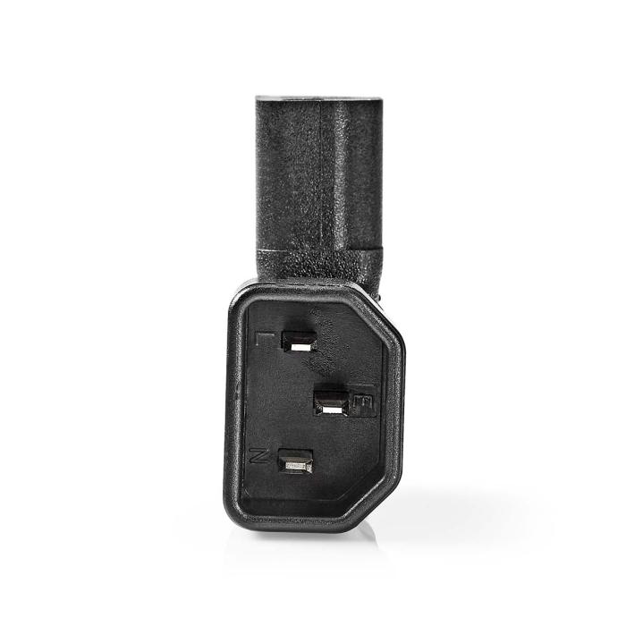 C14 till C13-adapter vinkel sida @ electrokit (4 av 4)