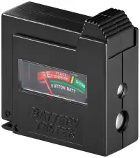 Batteritestare universal 6mm @ electrokit