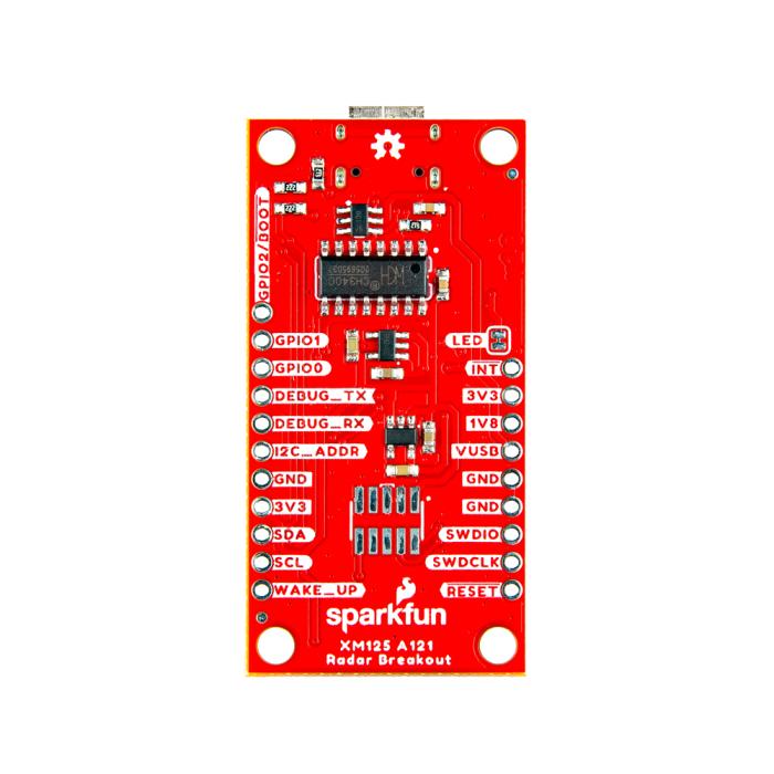 Radarsensor Acconeer XM125 monterad på kort @ electrokit (3 av 3)