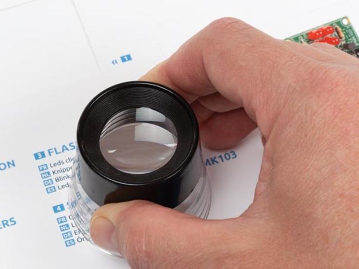 Magnifying glass 3.5x ø25mm @ electrokit (2 of 2)