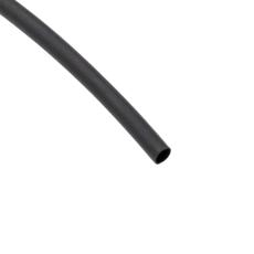 Shrink tube 2.4 mm /m black @ electrokit
