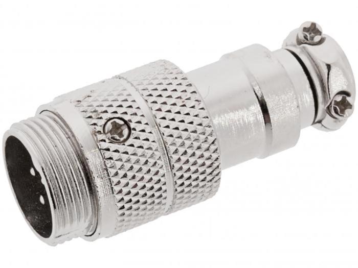 Kontakt GX16 plugg 6-pol kabel @ electrokit (1 av 3)
