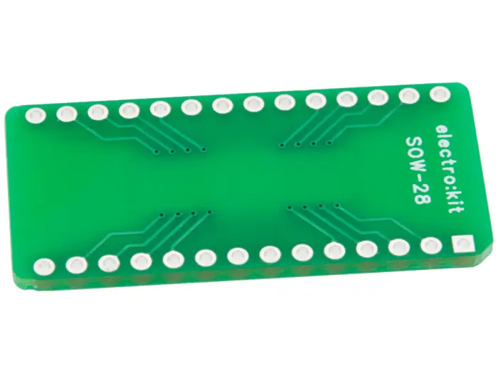 Adapter board SOIC-28 - DIP-28W @ electrokit (2 of 2)