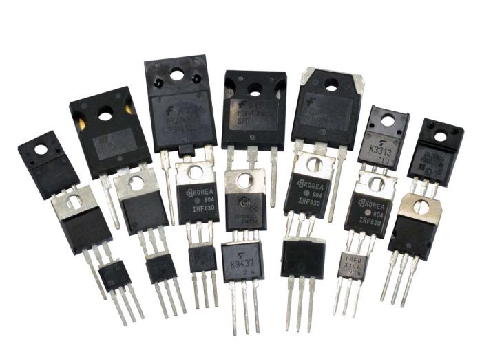Transistorer MOSFET & IGBT ca 20 st - blandade värden @ electrokit (1 av 2)