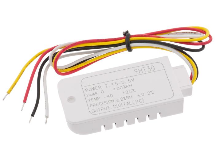 Temperatur-/luftfuktighetssensor digital SHT30 @ electrokit (2 av 2)