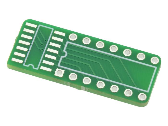 Adaptercard SO14 - DIL14 @ electrokit (1 of 2)