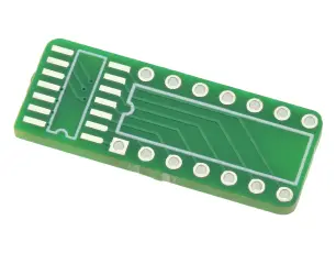 Adapterkort SO14 - DIL14 @ electrokit