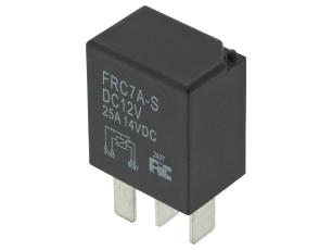 Fordonsrelä 12V 1-pol 25A NO @ electrokit