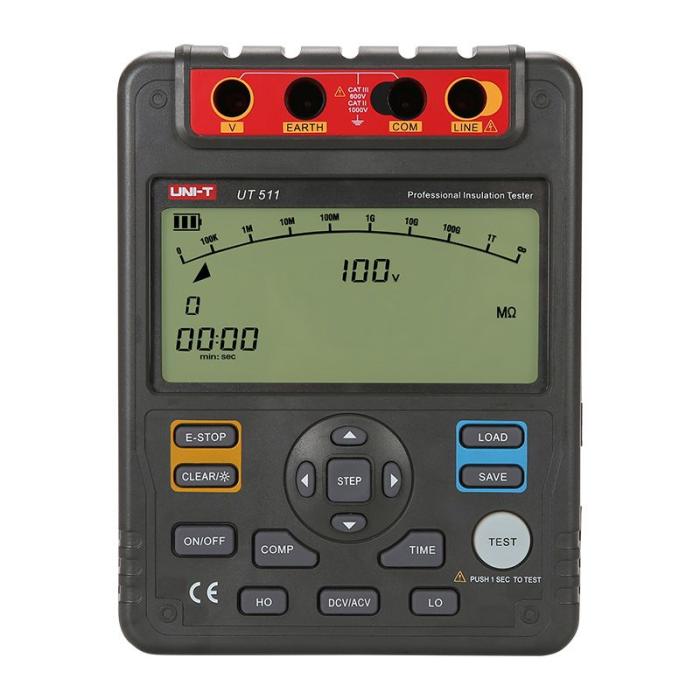 Isolationsprovare Megger Uni-T UT511 @ electrokit (3 av 4)