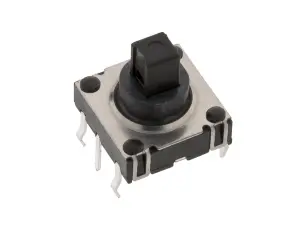 Joystick navigationsknapp 5-v&auml;gs 10x10mm @ electrokit