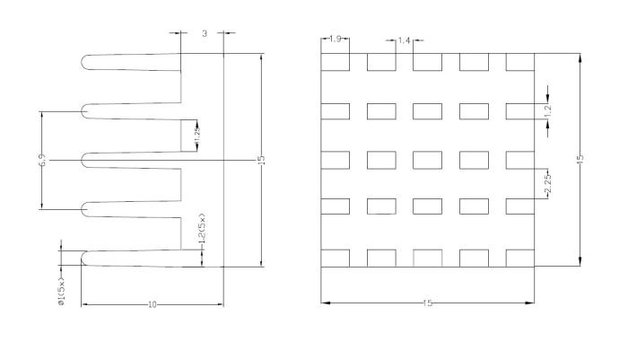 Heatsink 16x16x10mm 29K/W @ electrokit (3 of 3)