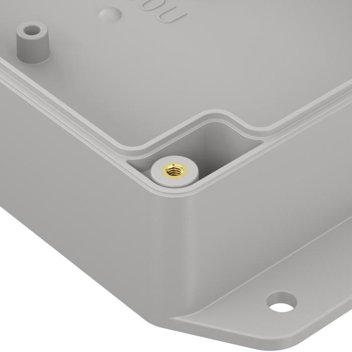 Apparatlåda med fläns 150x100x45mm ABS IP65 @ electrokit (4 av 4)