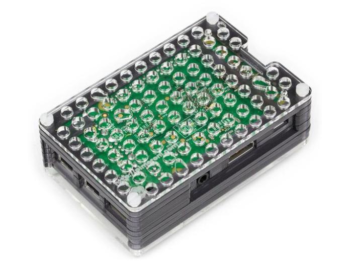 PiBow bottenlager - LEGO-kompatibelt @ electrokit (1 av 1)