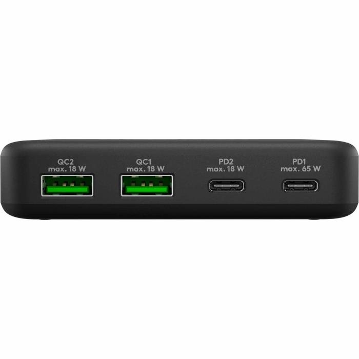 4-port USB PD + QC GaN bordsladdare 65W @ electrokit (2 av 3)