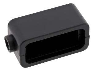 Inbyggnadslåda 22x51x24mm Minitools utan gavel @ electrokit