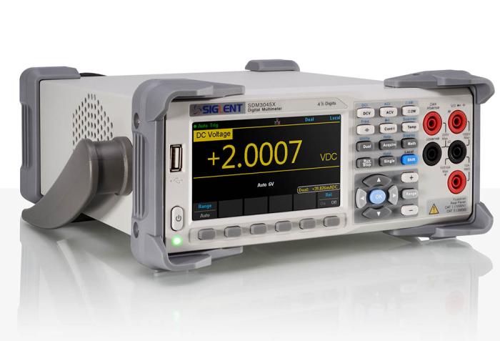 Bänkmultimeter 4½ siffra Siglent SDM3045X @ electrokit (2 av 5)