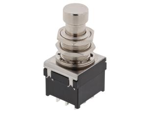 Foot switch 3-p on-on solder lugs @ electrokit