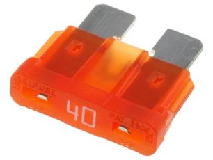 Flatsäkring 40A 32VDC - MIDI ATO ATC orange @ electrokit