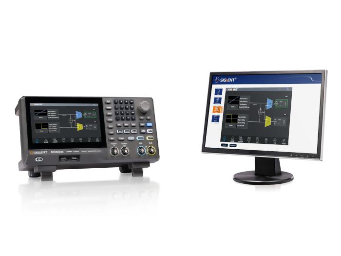 Funktionsgenerator 2-kan 160 MHz Siglent SDG3162X @ electrokit (4 av 5)