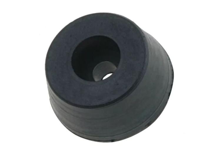 Apparatfot för M3-M4 ø16x7.8mm svart gummi @ electrokit (1 av 1)