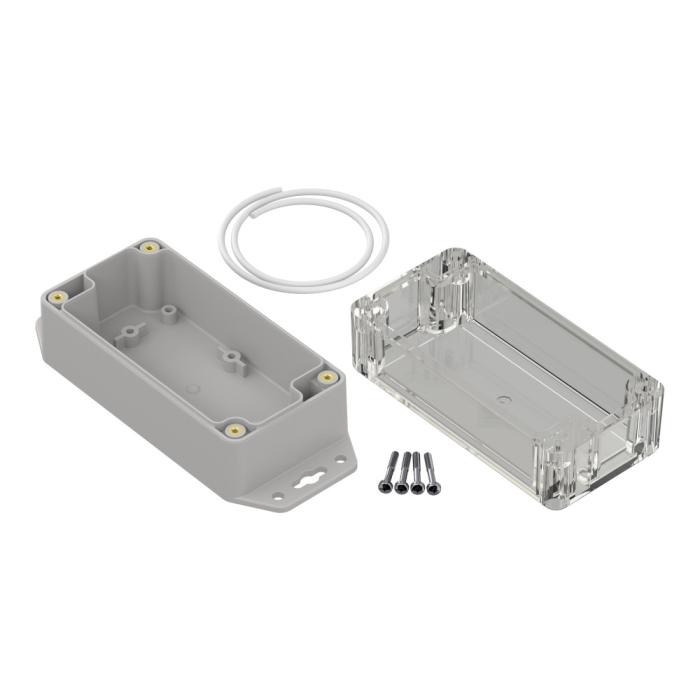 Enclosure 120x60x60mm clear lid ABS IP65 @ electrokit (3 of 5)