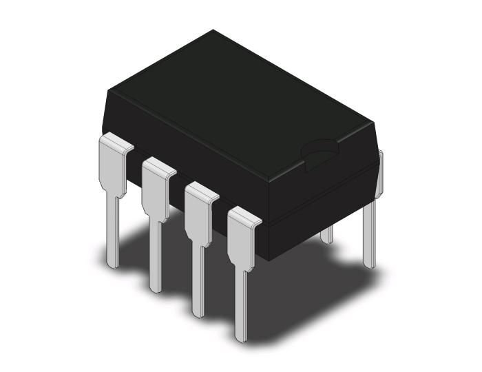 ATTiny13A-PU DIP-8 8-bit MCU flash 1k @ electrokit (1 of 1)