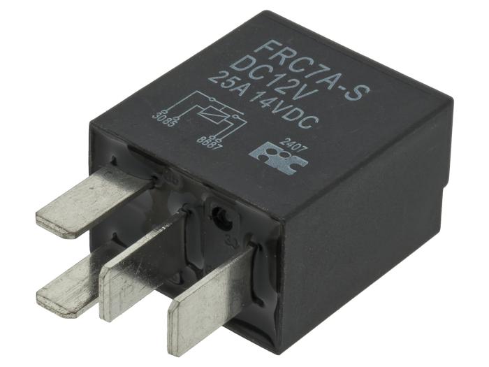 Fordonsrelä 12V 1-pol 25A NO @ electrokit (2 av 2)
