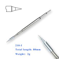 Solder tip for TS1M (T210) round 0.25mm 100W @ electrokit