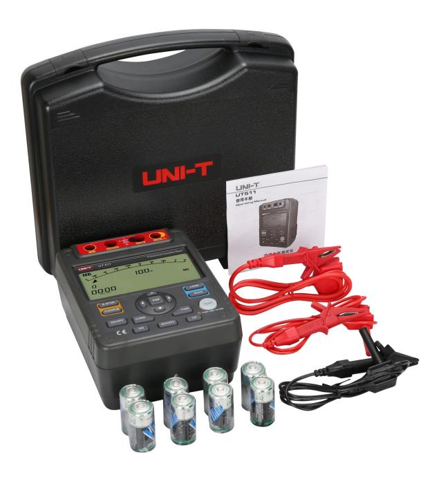 Isolationsprovare Megger Uni-T UT511 @ electrokit (4 av 4)