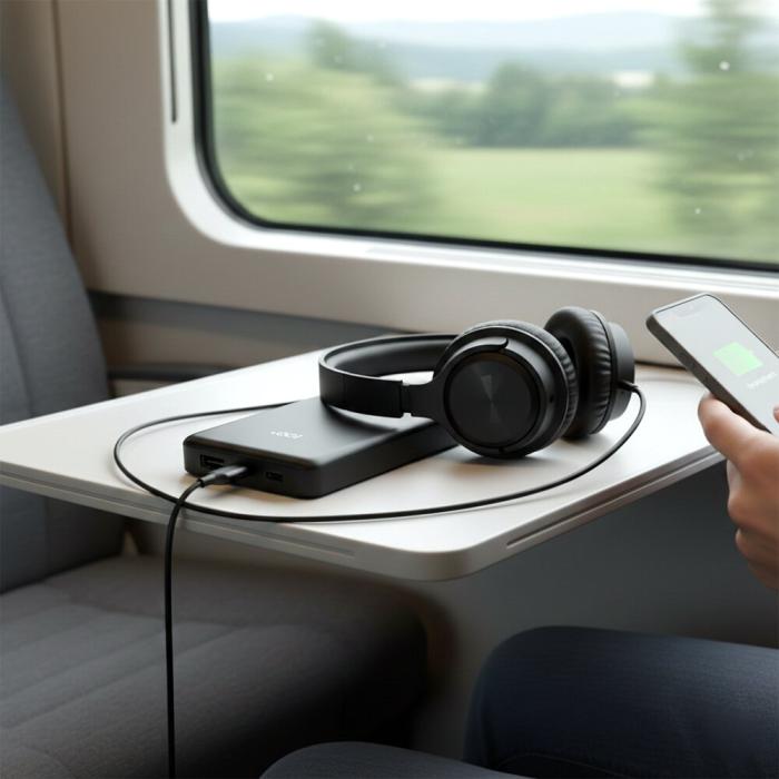 Powerbank 10000 mAh USB-C PD + USB-A 20W @ electrokit (7 av 8)