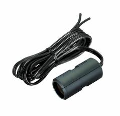 12V cigg-skarvuttag med 1.8m kabel @ electrokit