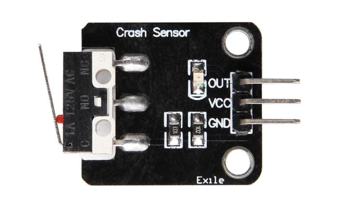Bump sensor med mikrobrytare @ electrokit (2 av 2)