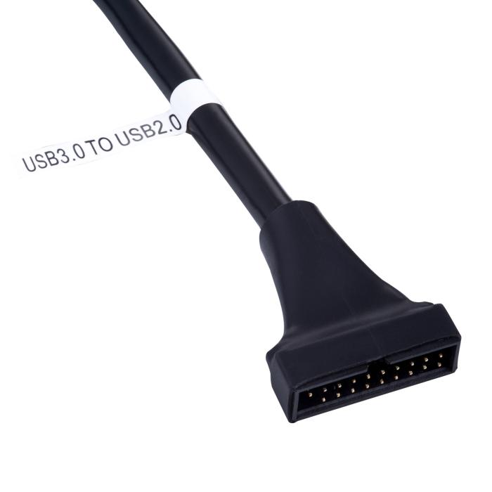Adapter cable USB 9-pin female to USB 19-pin male @ electrokit (2 of 3)