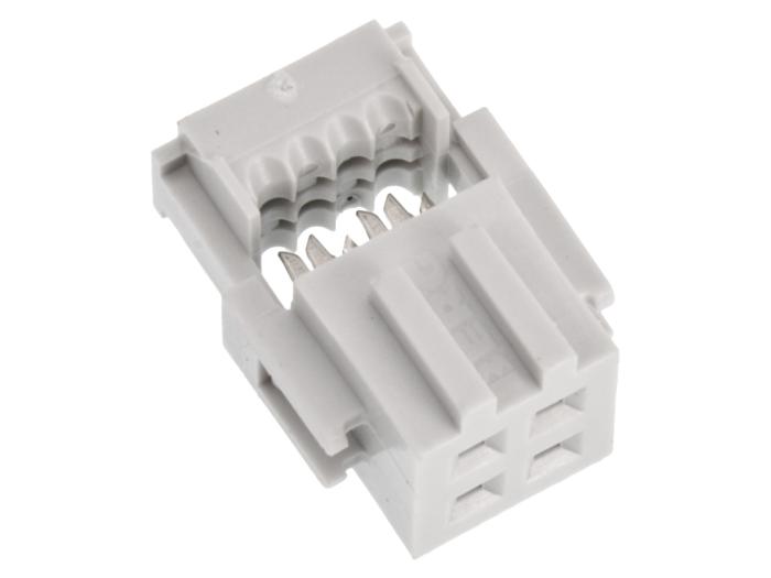 IDC female cable 4-p 2.54 mm @ electrokit (1 of 1)