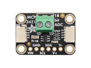 18-bit ADC 1-kanal med 8x PGA, QWIIC och skruvterminal @ electrokit