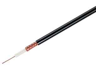 RG59-kabel 75ohm Cu svart /m @ electrokit