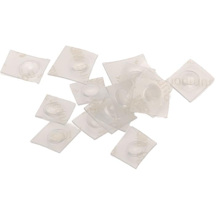 3M Bumpon gummifot ø6.4x1.9mm transparent @ electrokit (1 av 2)