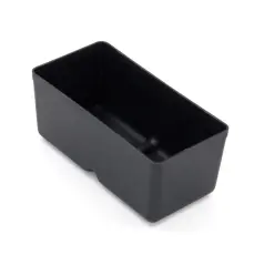 Insatsl&aring;da 55x110mm (PP) svart 5-pack @ electrokit