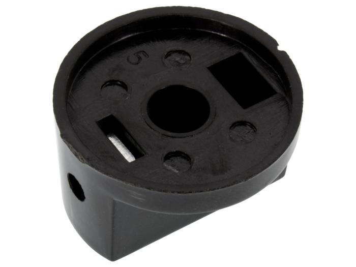 Knob black ø27x16 @ electrokit (2 of 2)